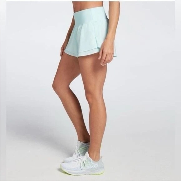 CALIA Women's Kick it Up Short Large in Teal Aqua Blue - Picture 3 of 7